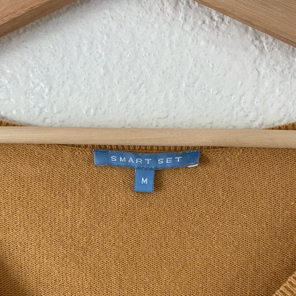 Smart Set Mustard Yellow Sweater - Picture 5 of 7